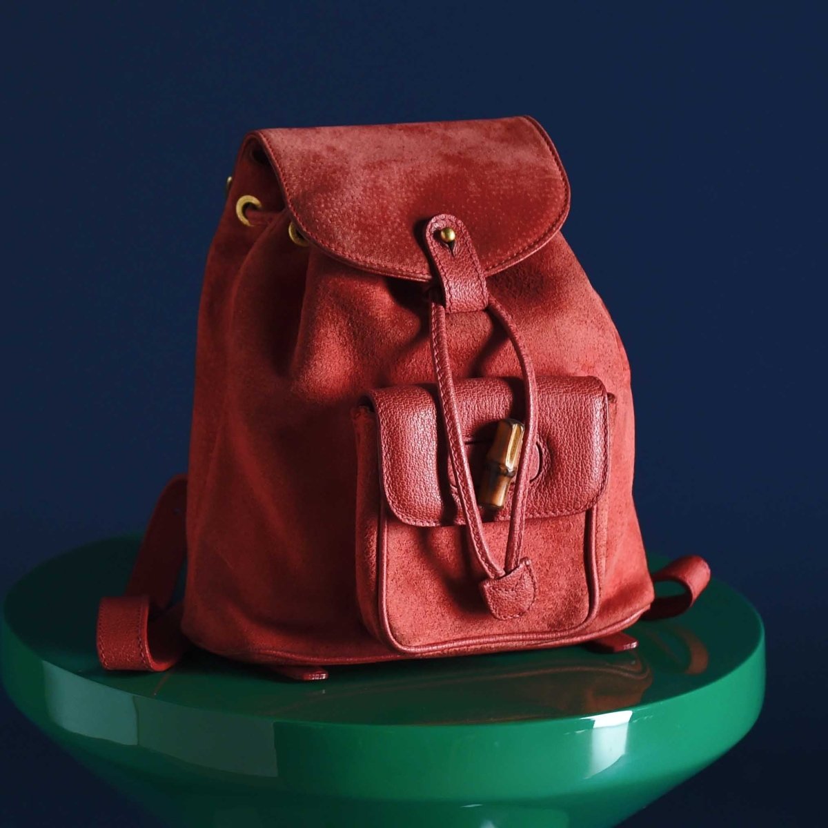 グッチ　シュリーライン　バンブー　ミニリュック ヴィンテージ - GUCCI - バンブーミニリュック – Tokyo Apartment Store